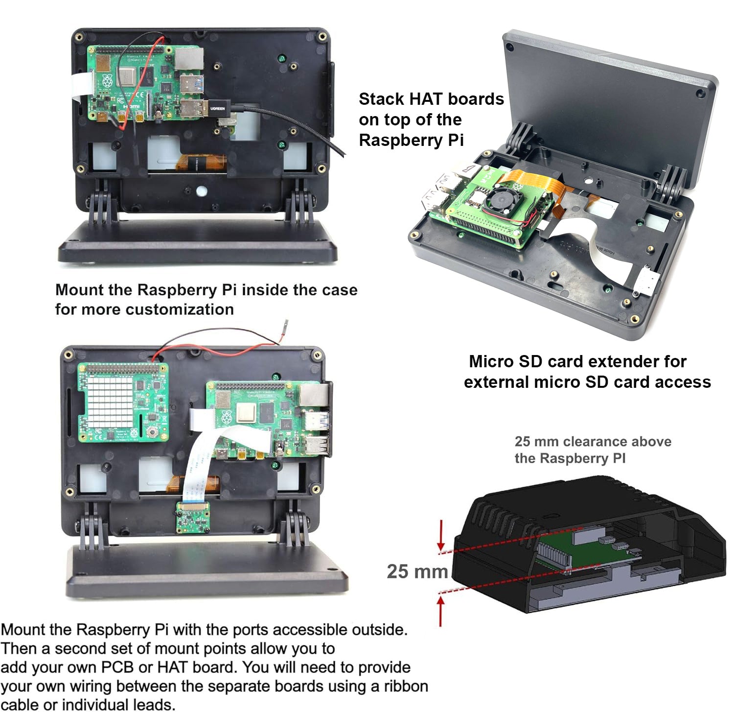 SmartiPi Touch Pro 2 - compatible with the Raspberry Pi